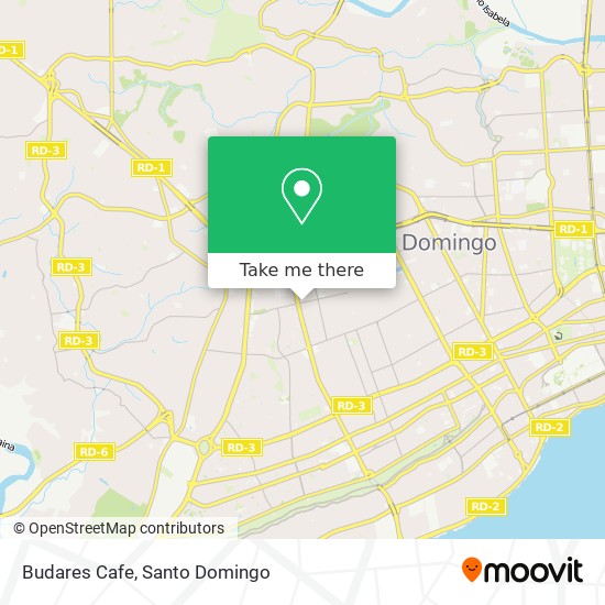 Budares Cafe map