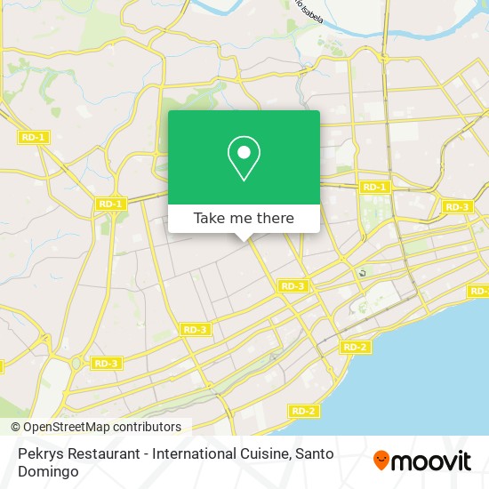 Pekrys Restaurant - International Cuisine map