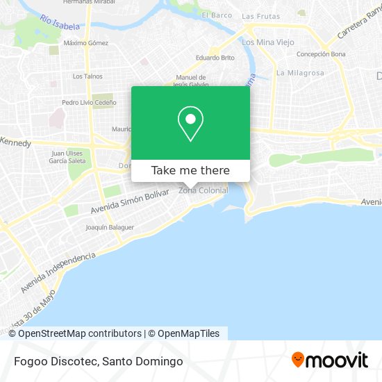 Fogoo Discotec map