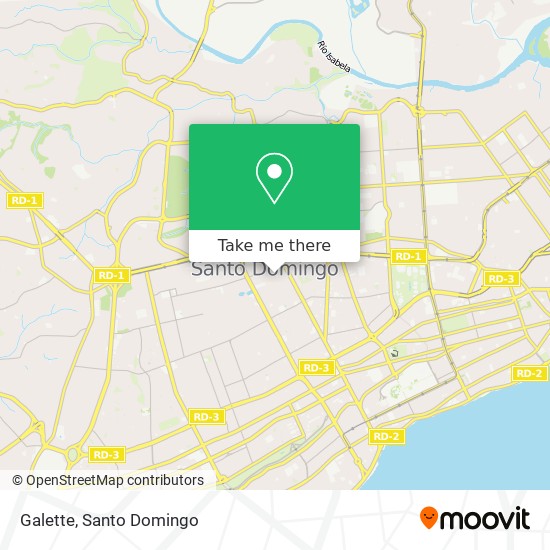 Galette map