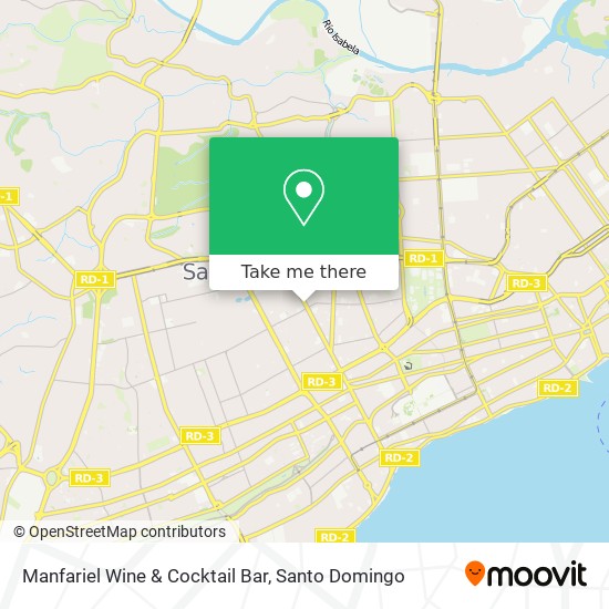 Mapa de Manfariel Wine & Cocktail Bar