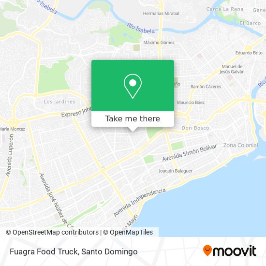 Fuagra Food Truck map
