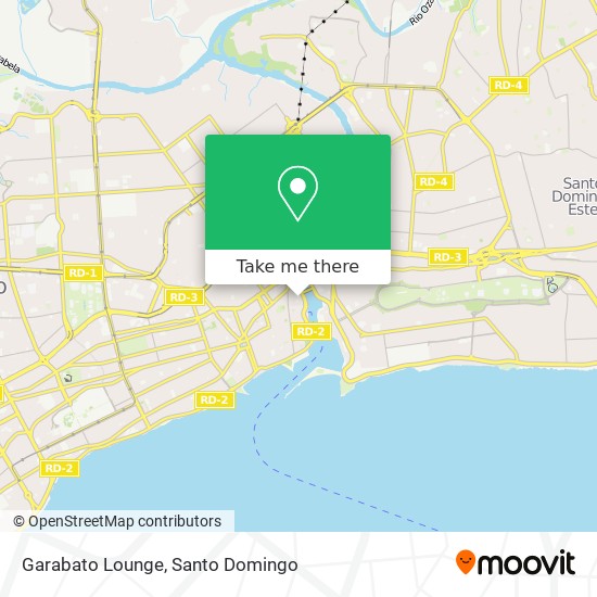 Garabato Lounge map