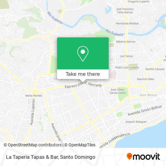 La Taperia Tapas & Bar map