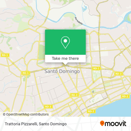 Trattoria Pizzarelli map