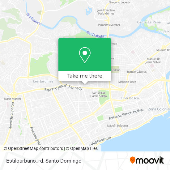 Estilourbano_rd map