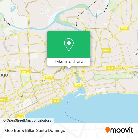 Geo Bar & Billar map