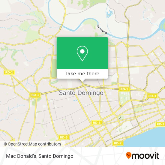 Mac Donald's map