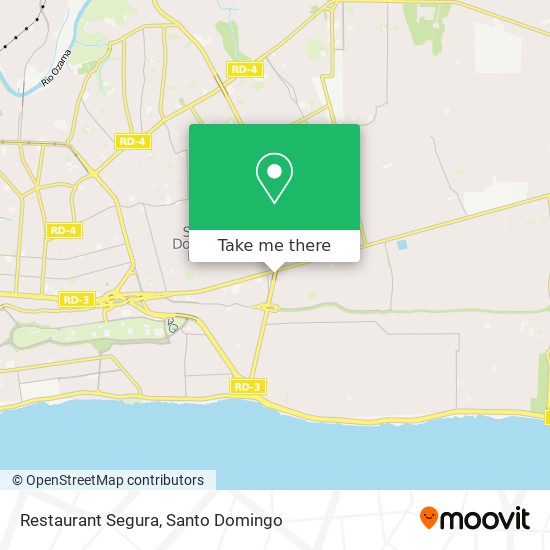 Restaurant Segura map