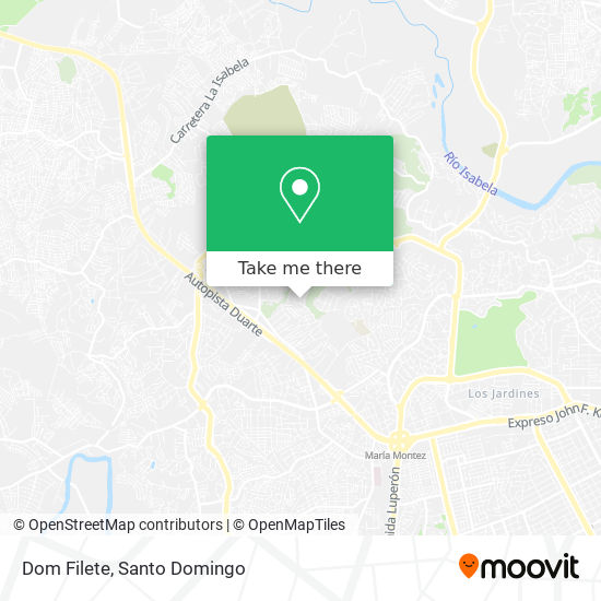 Dom Filete map