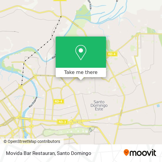 Movida Bar Restauran map