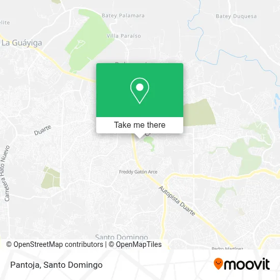 Pantoja map