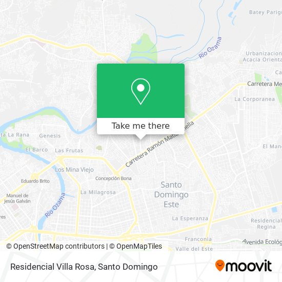 Residencial Villa Rosa map