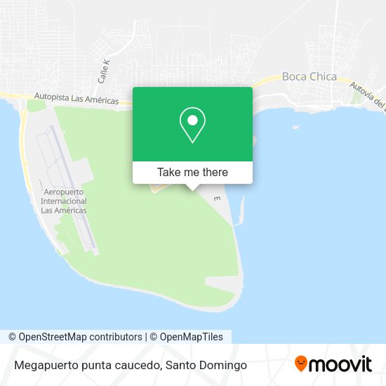 Megapuerto punta caucedo map