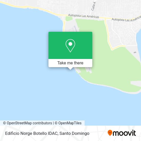 Mapa de Edificio Norge Botello IDAC