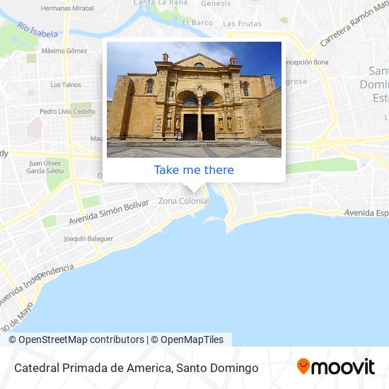Catedral Primada de America map