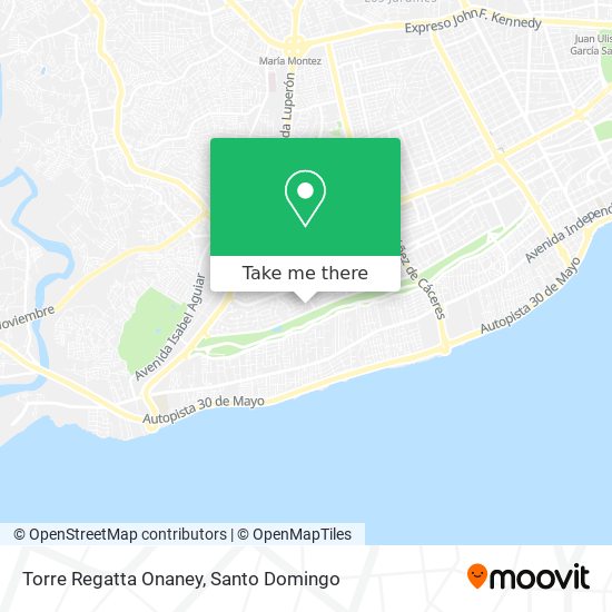 Mapa de Torre Regatta Onaney