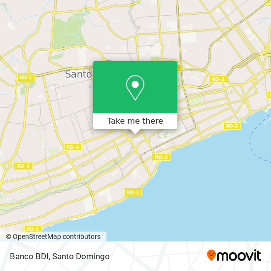 Banco BDI map