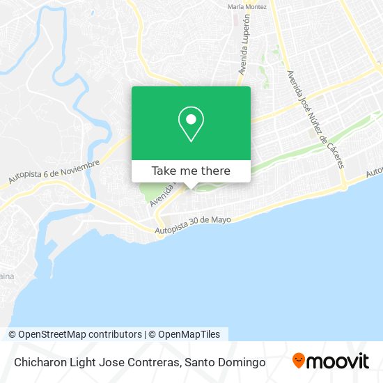 Chicharon Light Jose Contreras map