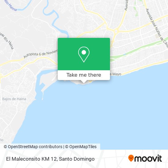 El Maleconsito KM 12 map