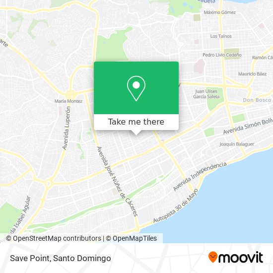 Save Point map