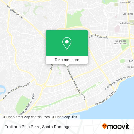 Trattoria Pala Pizza map