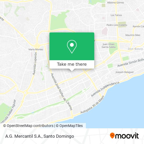 A.G. Mercantil S.A. map