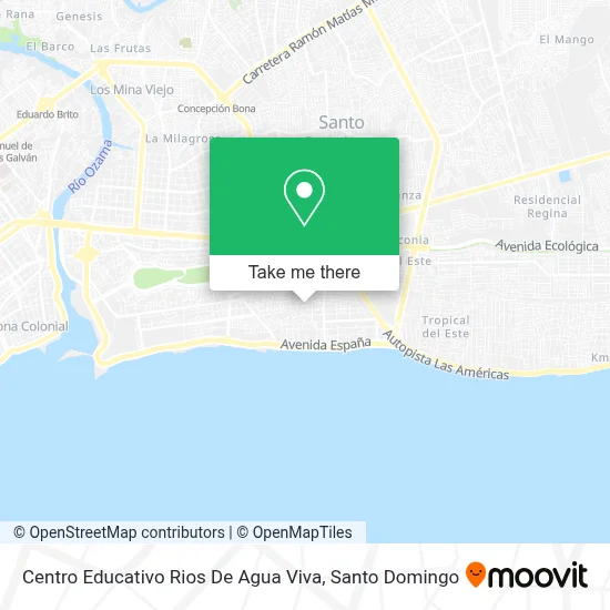 Mapa de Centro Educativo Rios De Agua Viva