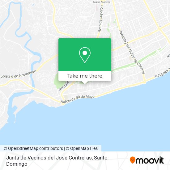 Junta de Vecinos del José Contreras map