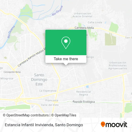 Estancia Infantil Invivienda map