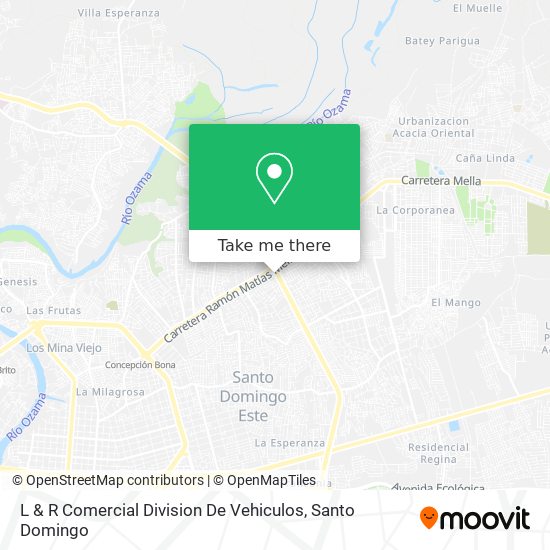 L & R Comercial Division De Vehiculos map
