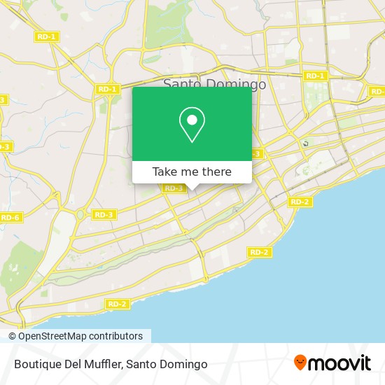 Boutique Del Muffler map
