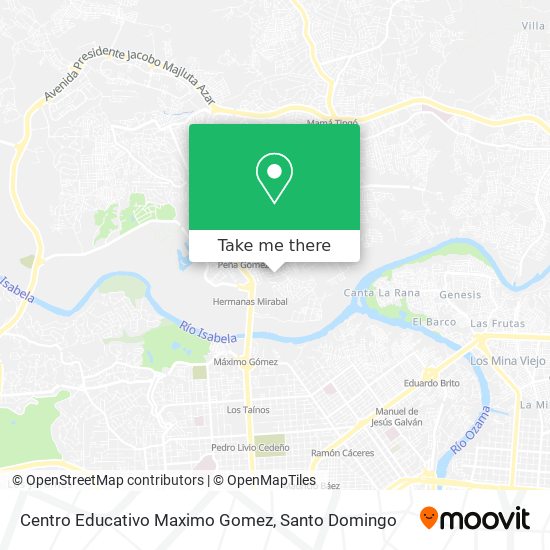 Centro Educativo Maximo Gomez map