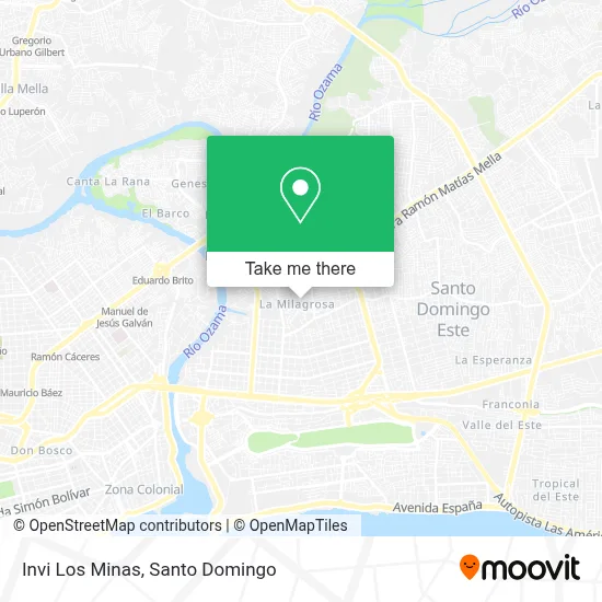 Invi Los Minas map
