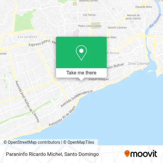 Paraninfo Ricardo Michel map