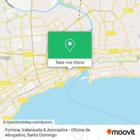 Fortuna, Valenzuela & Asociados - Oficina de Abogados map