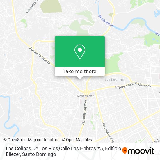 Las Colinas De Los Rios,Calle Las Habras #5, Edificio Eliezer map