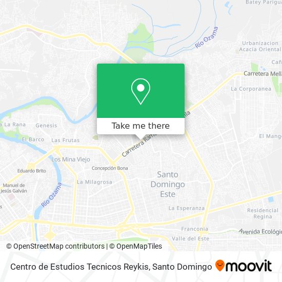 Centro de Estudios Tecnicos Reykis map