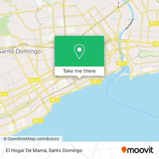 El Hogar De Mamá map