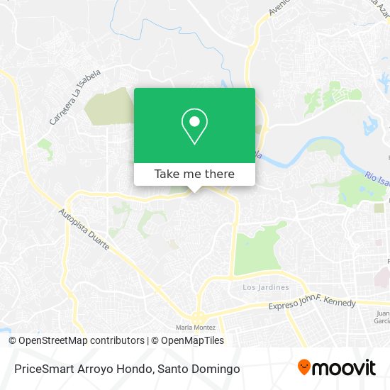 PriceSmart Arroyo Hondo map