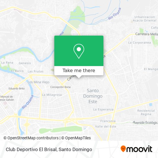 Club Deportivo El Brisal map