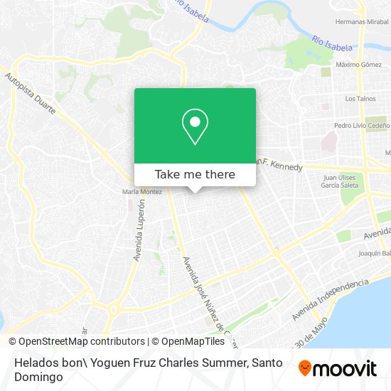 Helados bon\ Yoguen Fruz Charles Summer map