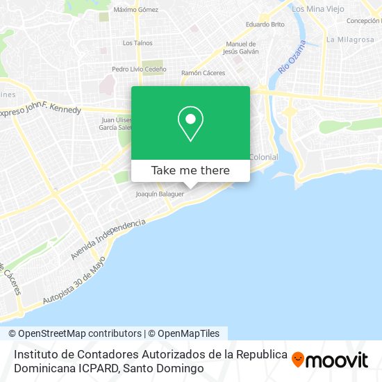 Instituto de Contadores Autorizados de la Republica Dominicana ICPARD map