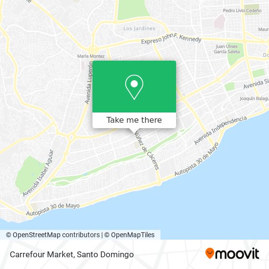 Carrefour Market map