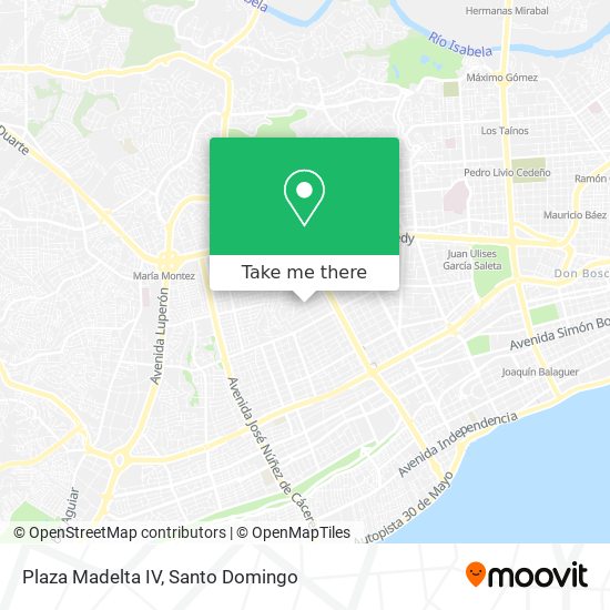 Plaza Madelta IV map