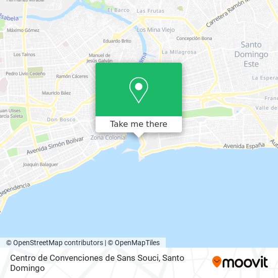 Centro de Convenciones de Sans Souci map