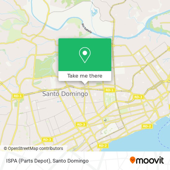 ISPA (Parts Depot) map