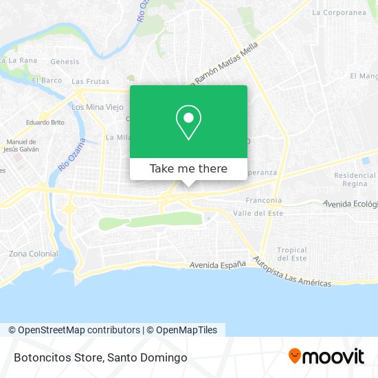 Botoncitos Store map