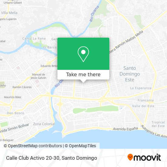 Calle Club Activo 20-30 map