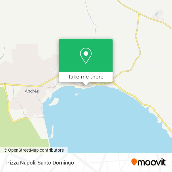 Pizza Napoli map